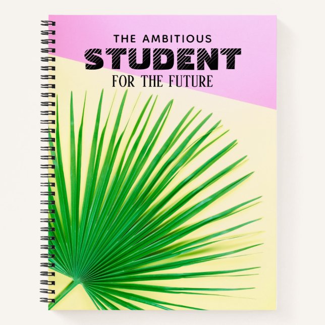 Personalised Colourful Notebook (Front)