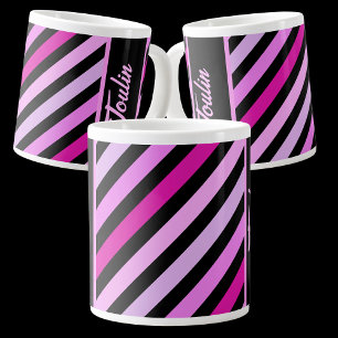 Personalised Colourful Pattern Large Coffee Mug