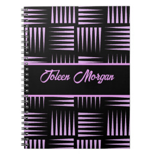 Personalised Colourful Pattern                  Notebook