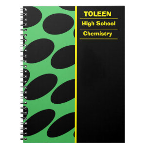 Personalised Colourful Pattern Notebook