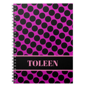 Personalised Colourful Pattern Notebook