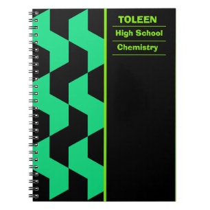 Personalised Colourful Pattern                  Notebook