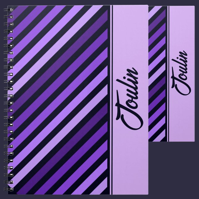 Personalised Colourful Pattern                  Notebook (Creator Uploaded)