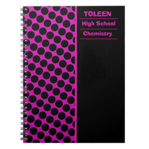 Personalised Colourful Pattern Notebook