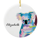 Personalised Colourful Pop Art Koala