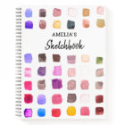 Personalised Colourful Sketchbook