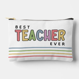 Personalised Colourful Teacher Appreciation Gifts Accessory Pouch