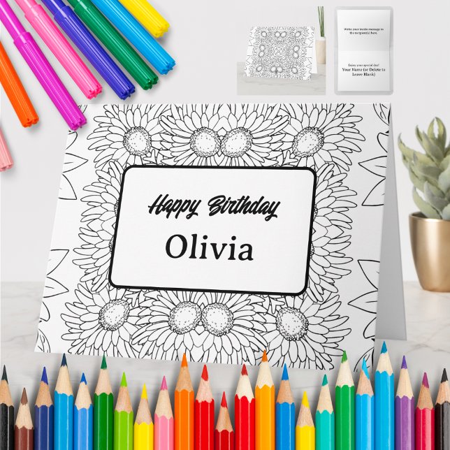 Personalised Colouring Greeting Card (33) (Creator Uploaded)