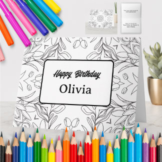 Personalised Colouring Greeting Card (44)