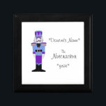 Personalised Commemorative Nutcracker Jewellery Gift Box<br><div class="desc">Celebrate your dancer's Nutcracker performance with this commemorative keepsake jewellery box</div>