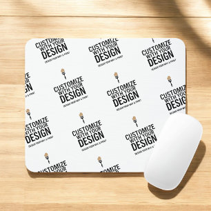 Personalised Company Branded Custom Minimalist  Mouse Pad