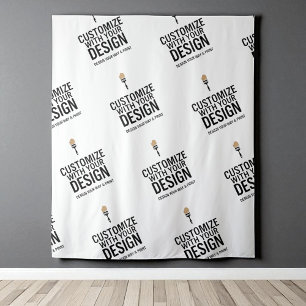 Personalised Company Branded Custom Minimalist Tapestry