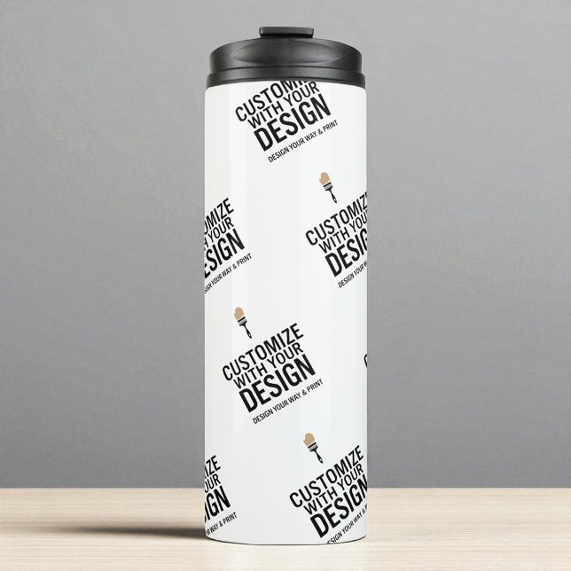 Personalised Company Branded Custom Minimalist  Thermal Tumbler (Creator Uploaded)