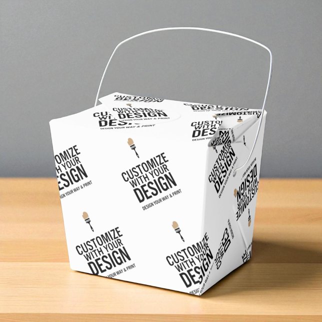 Personalised Company Branded Custom Take Out  Favour Box (Creator Uploaded)