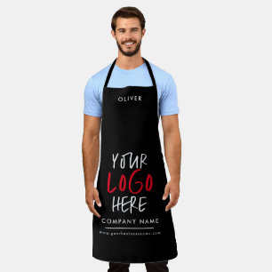 Personalised Company Branding replace your logo  Apron