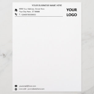 Personalised Company Custom Business Letterhead