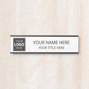 Personalised Company Logo Business Door Sign
