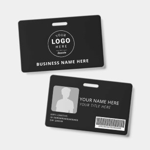 Personalised Company Logo Business ID Badge