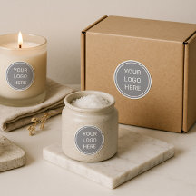 Personalised Company Logo Clear Vinyl Water Bottle