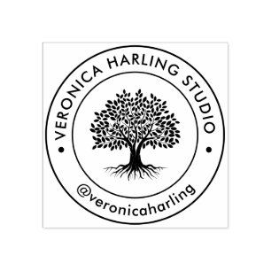 Personalised Company Logo Rubber Stamp