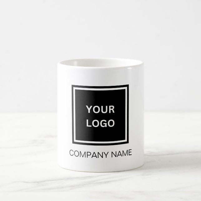 Personalised company name and logo coffee mug (Center)