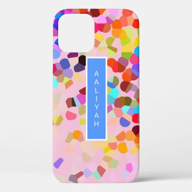 Personalised Confetti Phone Case (Back)