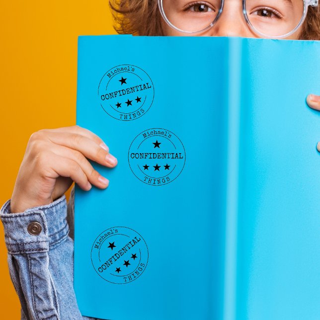 Personalised Confidential Rubber Stamp (Creator Uploaded)