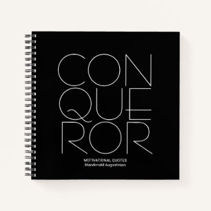 Personalised CONQUEROR Prayer Journal