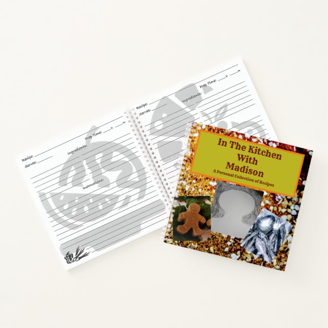 Personalised Cookbook Notebook (Inside)