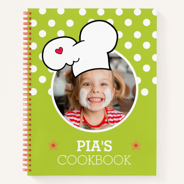 Personalised Cookbook (Your Photo) Recipe Notebook (Front)