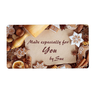 Personalised Cookie Gift Labels