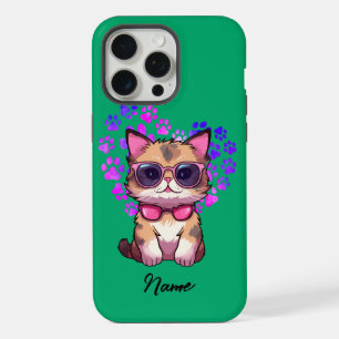 Personalised Cool Cat in Sunglasses Case