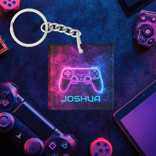 Personalised Cool Gaming Controller Key Ring