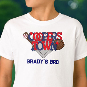 Personalised Cooperstown Brother Shirt Patriotic