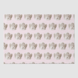 Personalised Coquette Sleeping Angel Sculpture Tissue Paper