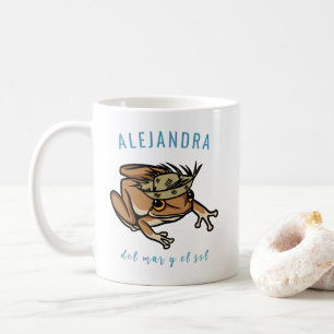 Personalised Coquí Mug   Puerto Rico Coffee Cup