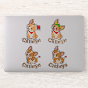 Personalised Corgi Set