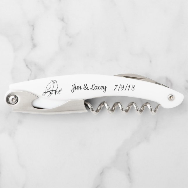 Personalised Cork Screw Corkscrew (Front)