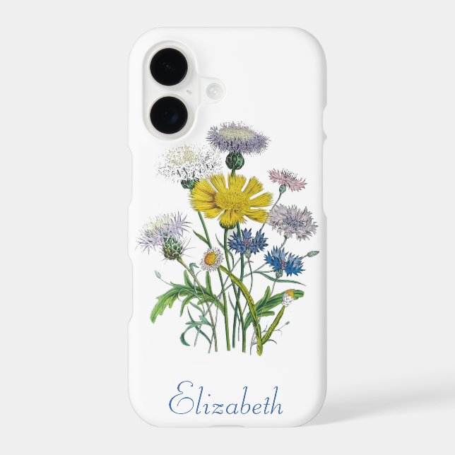 Personalised Cornflowers (Back)