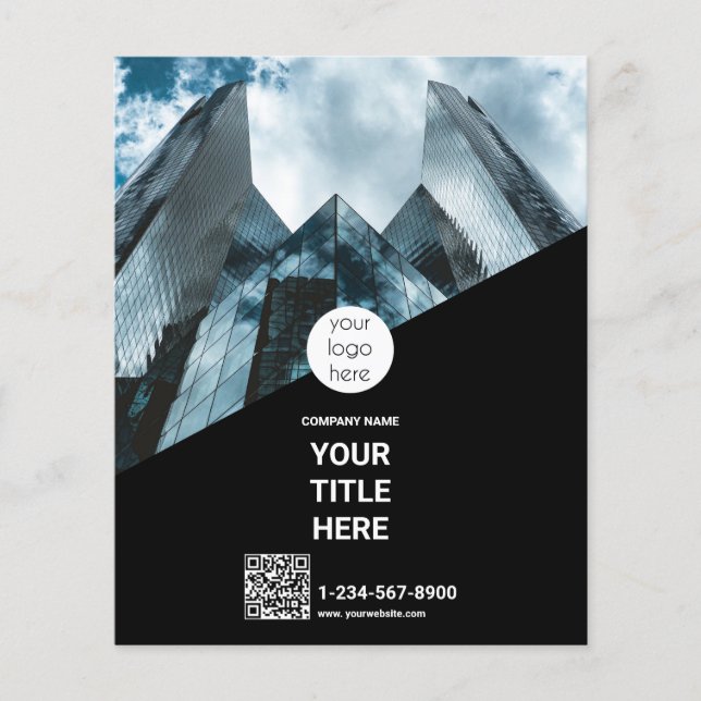 Personalised Corporate Business Conference Flyer (Front)