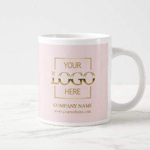 Personalised Corporate Company Logo Employee Gift Large Coffee Mug