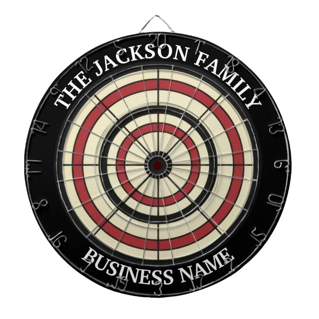 Personalised Corporate Dartboard Office Decor (Front)