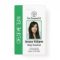 Personalised Corporate Employee ID Badge Green