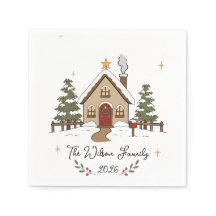 Personalised Cosy Christmas Cottage