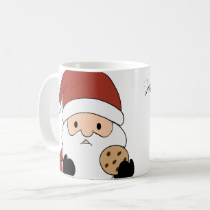Personalised Cosy Santa Christmas Coffee Mug