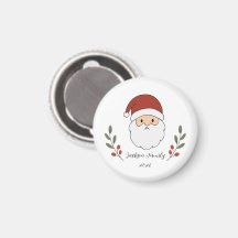 Personalised Cosy Santa Christmas
