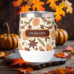 Personalised Cosy Spice Tumbler