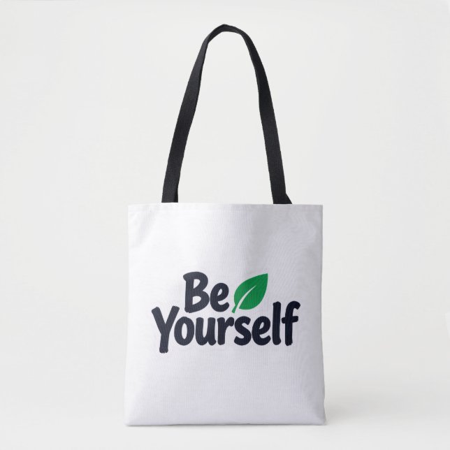 Personalised Cotton Tote Bag – Custom Reusable Bud (Front)