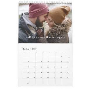 Personalised Countdown Bride to be wedding Plan Calendar