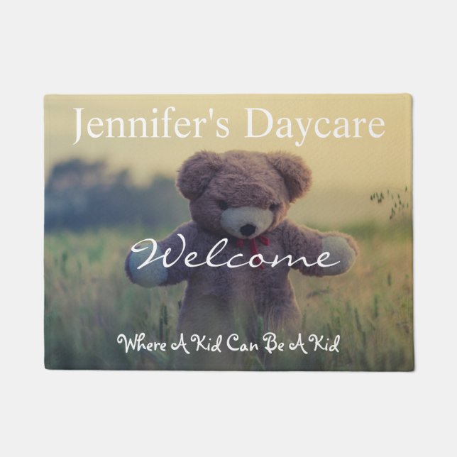 Personalised Country Daycare Doormat (Front)